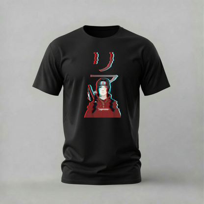 ITACHI SUPREME GLITCH Graphic T-Shirt