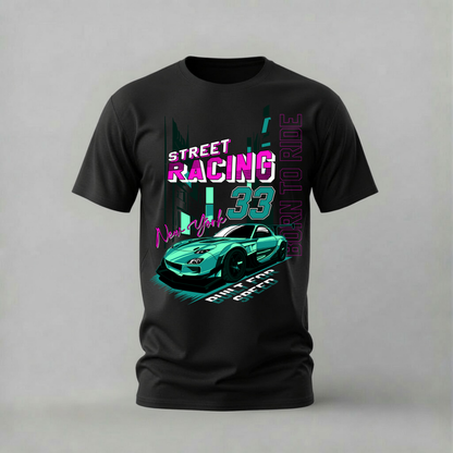 STREET RACING 33 Graphic T-Shirt