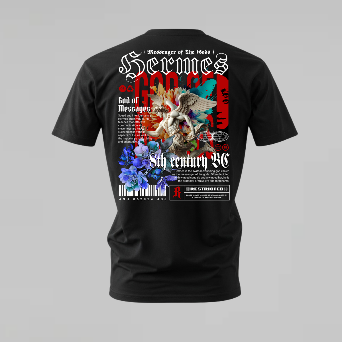 HERMES GOD OF MESSAGES Graphic T-Shirt