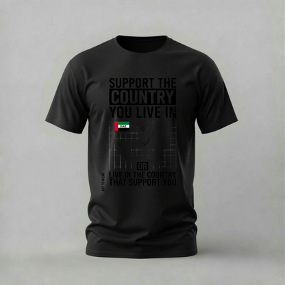 UAE SUPPORT THE COUNTRY Graphic T-Shirt