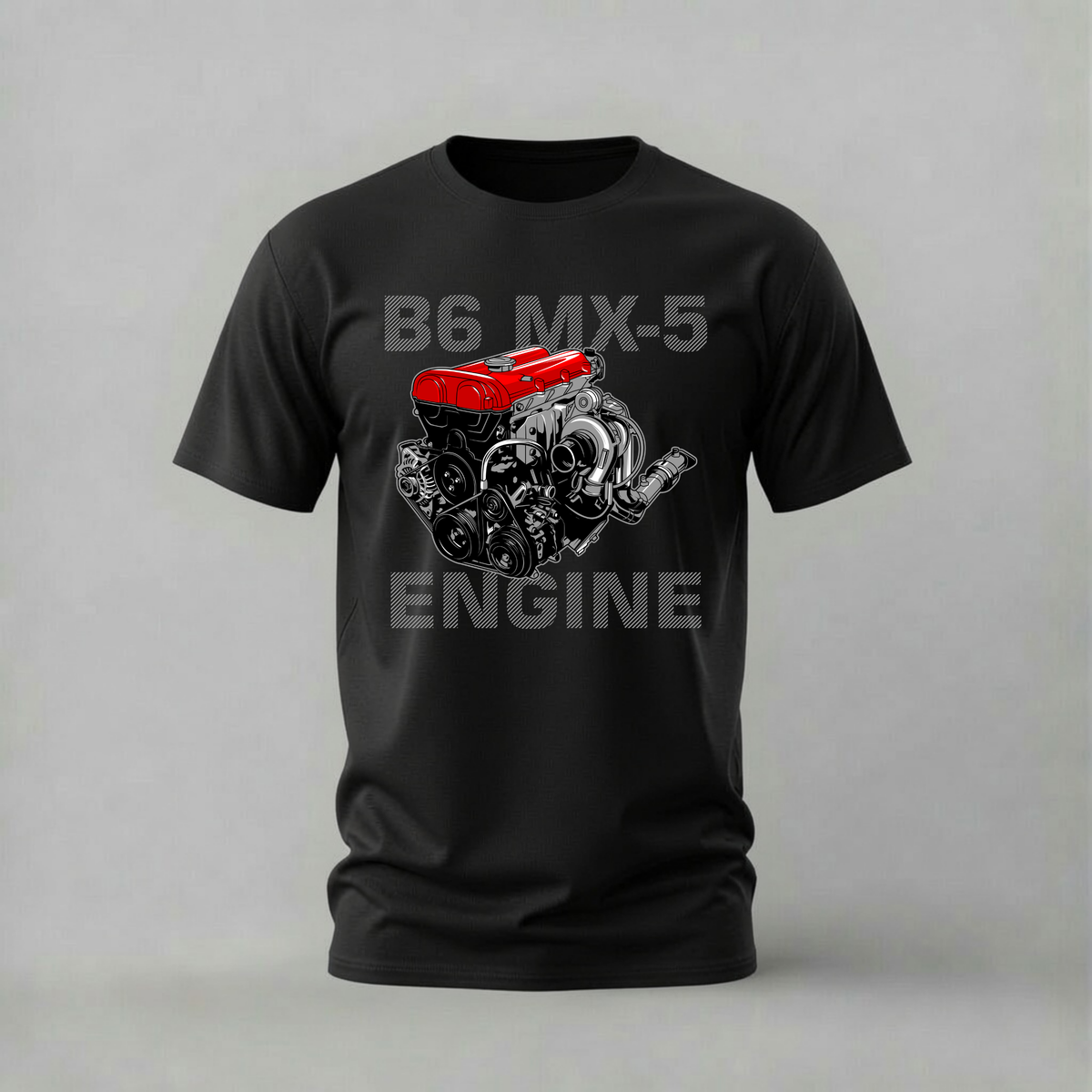 B6 MX-5 ENGINE Graphic T-Shirt