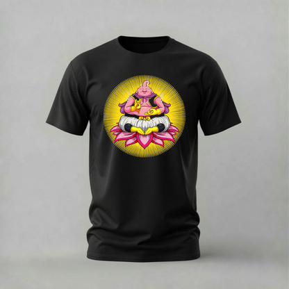 MAJIN BUU MEDITATION Graphic T-Shirt