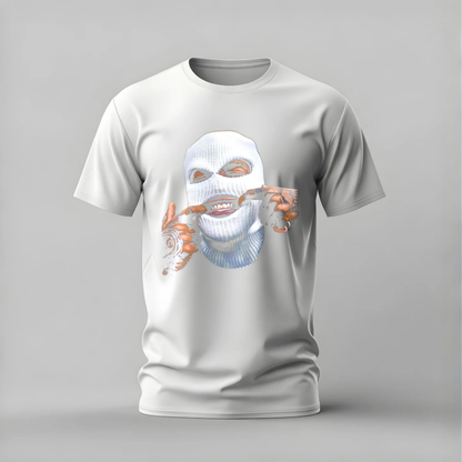 SKI MASK Balaclava Graphic T-Shirt