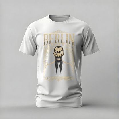 Berlin Prince of the Heist Luxury Streetwear T-Shirt