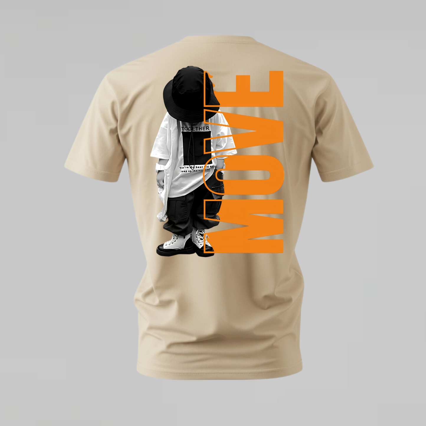 MOVE Streetwear Kid Graphic T-Shirt