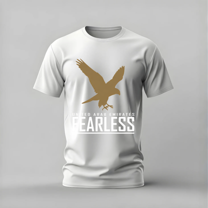 UAE FEARLESS Falcon Graphic T-Shirt