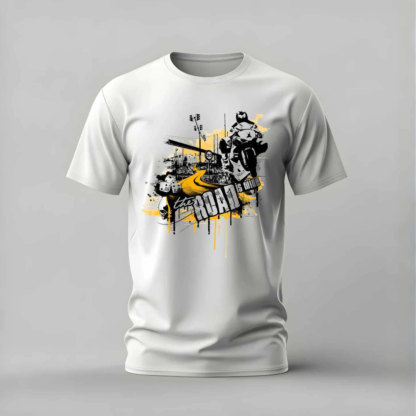 THE ROAD IS MINE Graphic T-Shirt