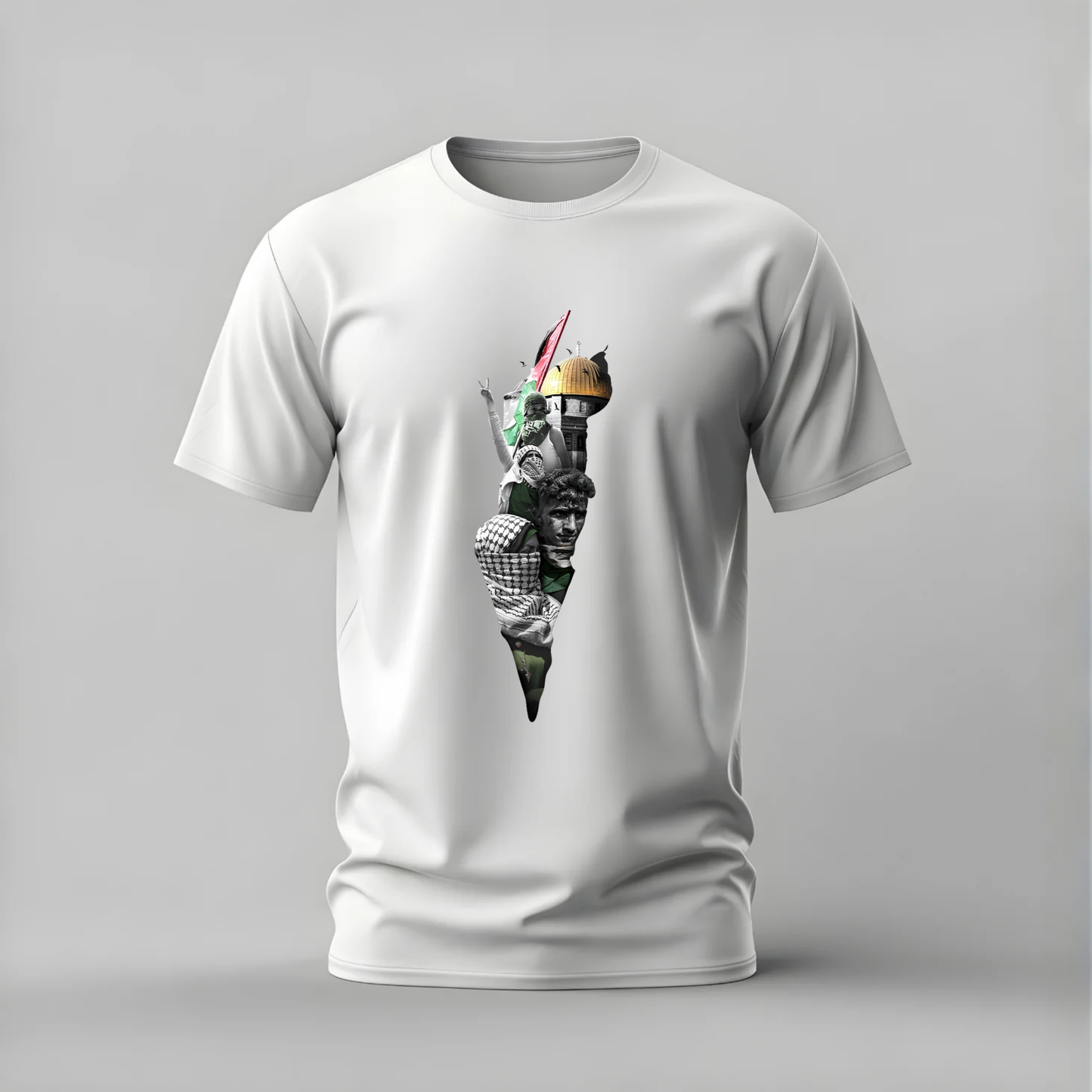 PALESTINE Solidarity Graphic T-Shirt