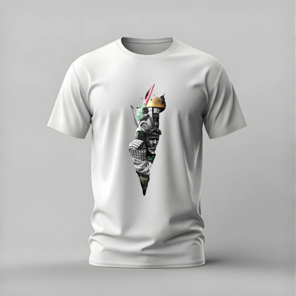 PALESTINE Solidarity Graphic T-Shirt