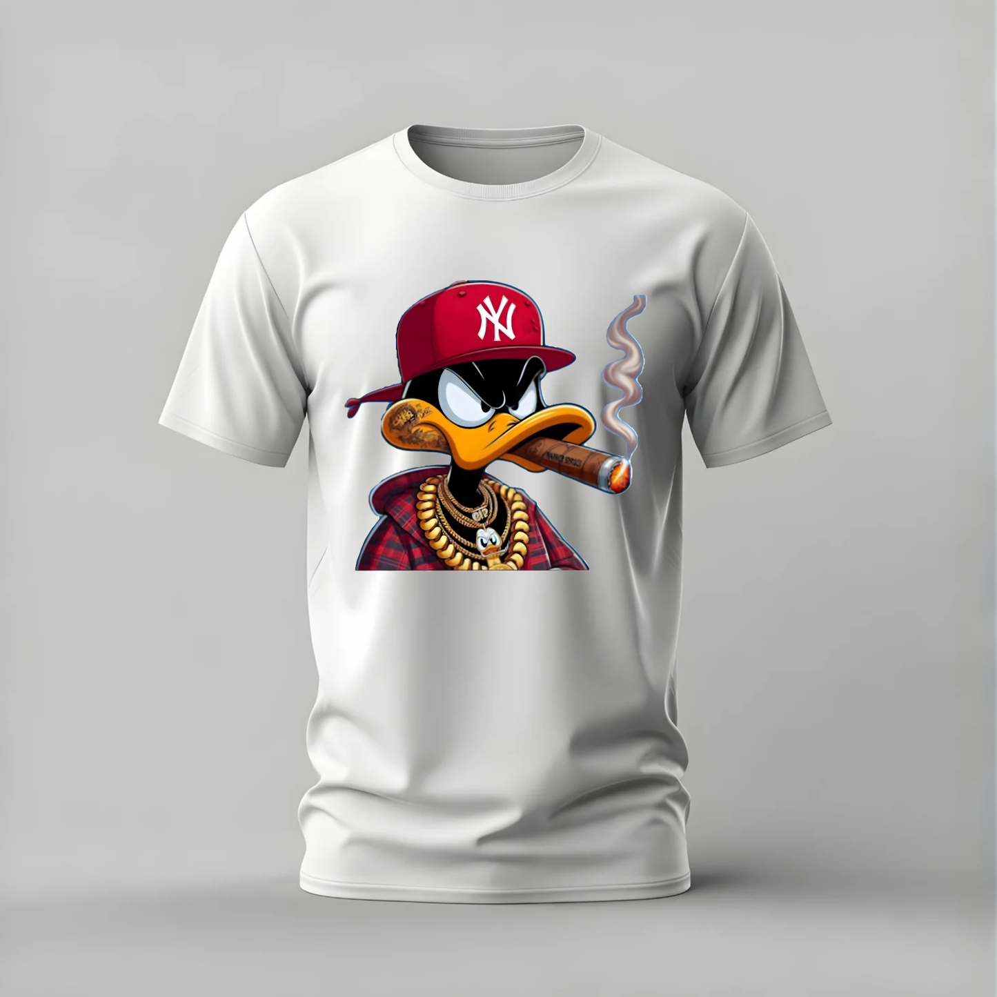 GANGSTER DAFFY DUCK Graphic T-Shirt