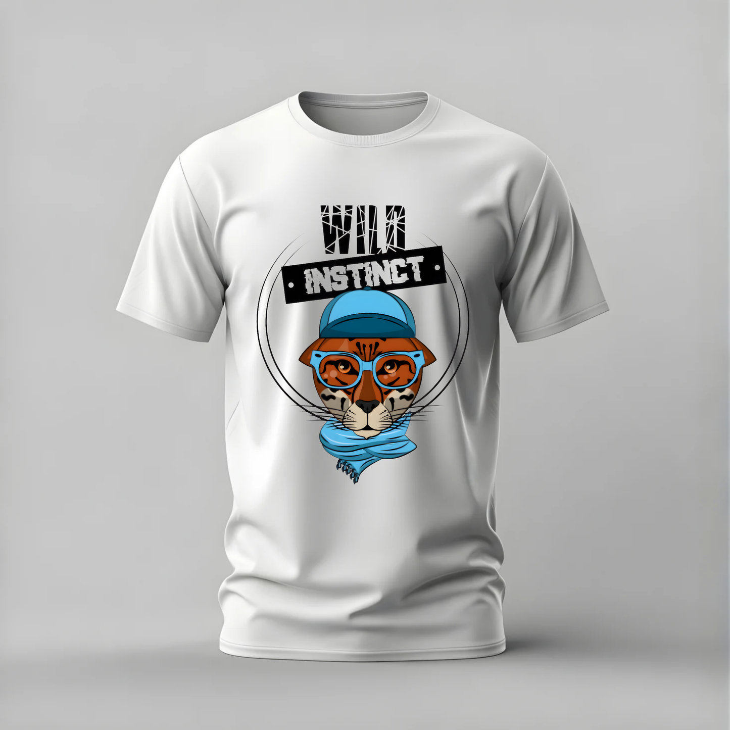 WILD INSTINCT Tiger Graphic T-Shirt