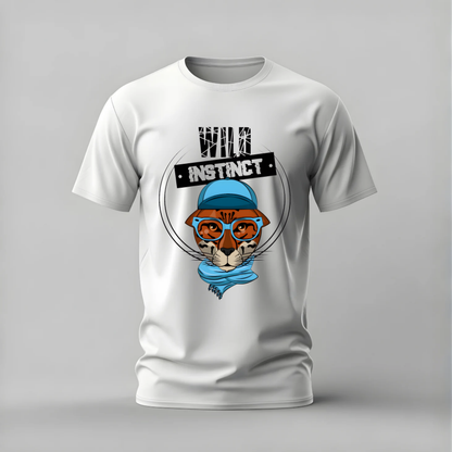 WILD INSTINCT Tiger Graphic T-Shirt