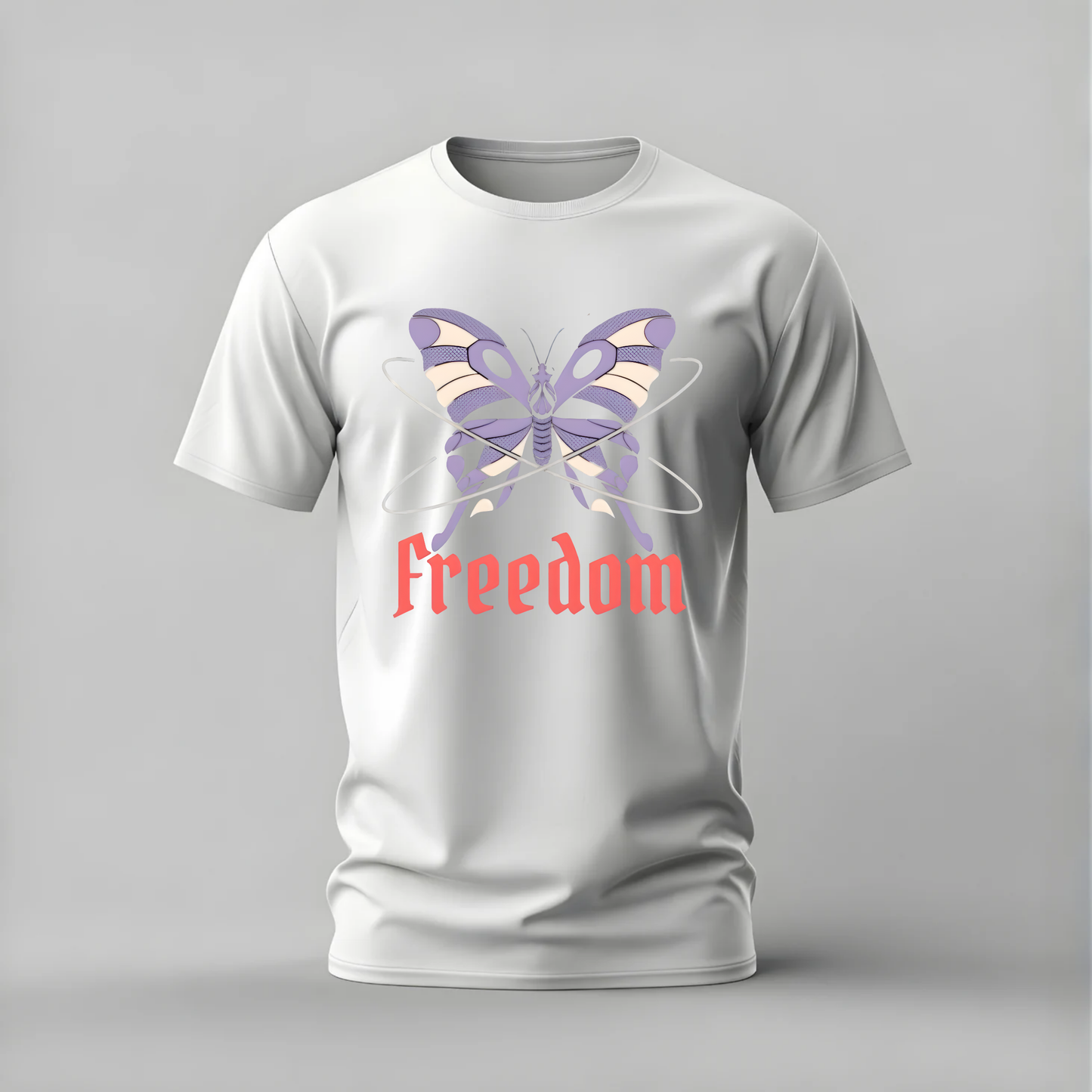 FREEDOM Butterfly Graphic T-Shirt