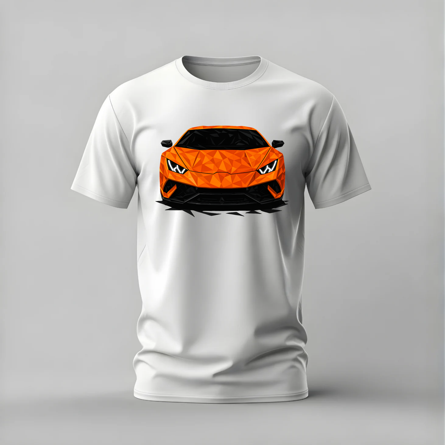 LAMBORGHINI Low Poly Graphic T-Shirt