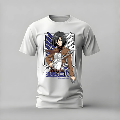 MIKASA ACKERMAN Attack on Titan Graphic T-Shirt