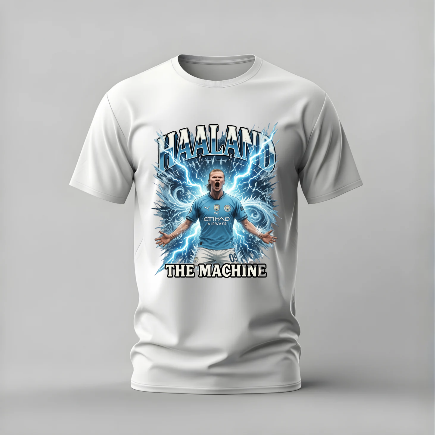 HAALAND The Machine Graphic T-Shirt
