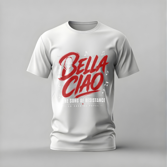 Bella Ciao Song of Resistance Money Heist T-Shirt