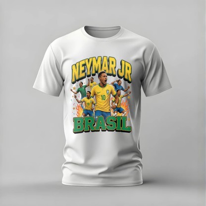 NEYMAR JR Brasil Graphic T-Shirt