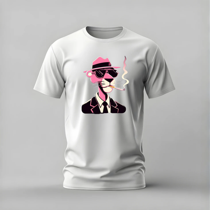 PINK PANTHER Tuxedo Graphic T-Shirt