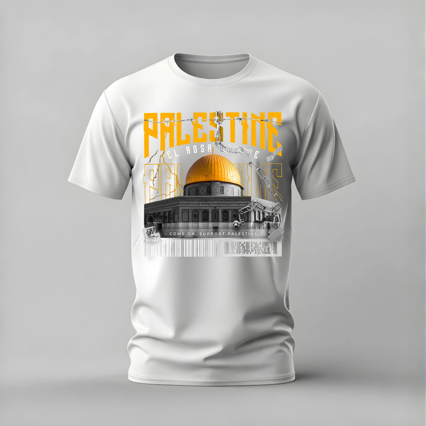 PALESTINE Al Aqsa Mosque Graphic T-Shirt
