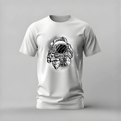 FLOATING ASTRONAUT Graphic T-Shirt