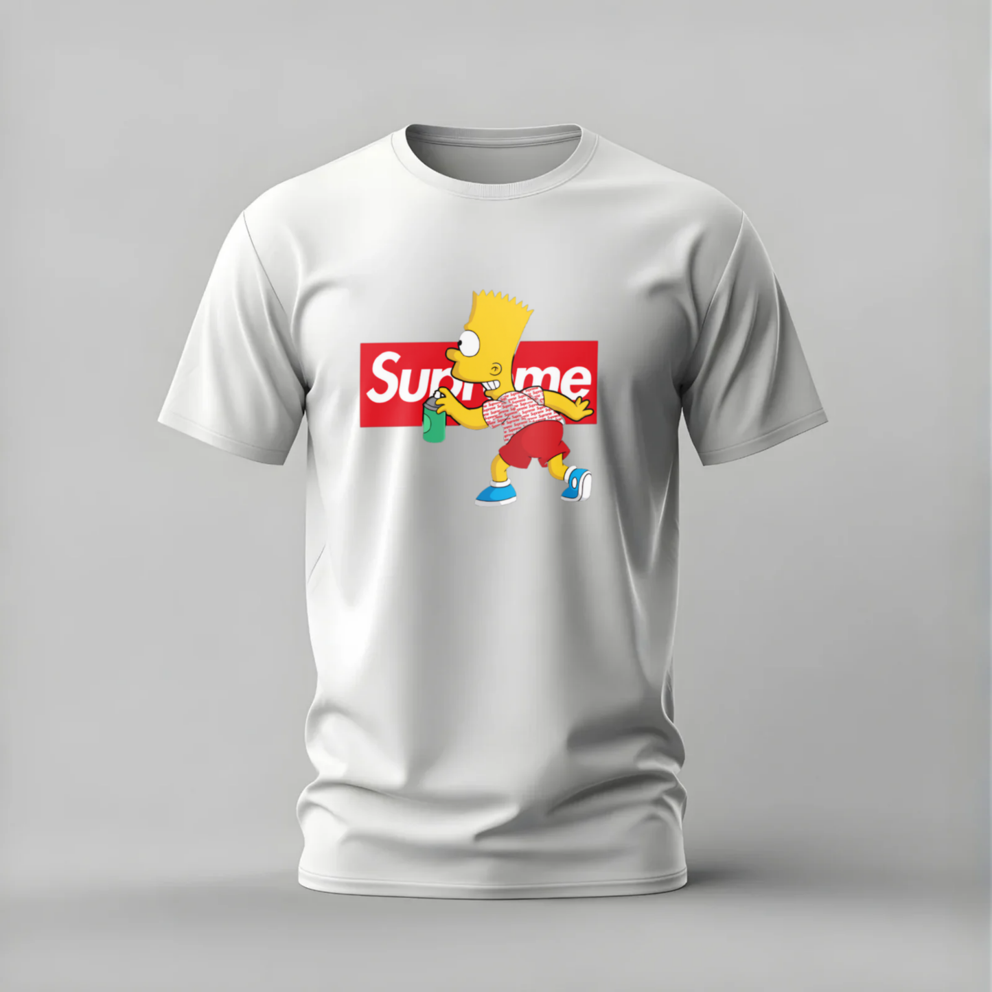 BART SIMPSON Supreme Spray Graphic T-Shirt