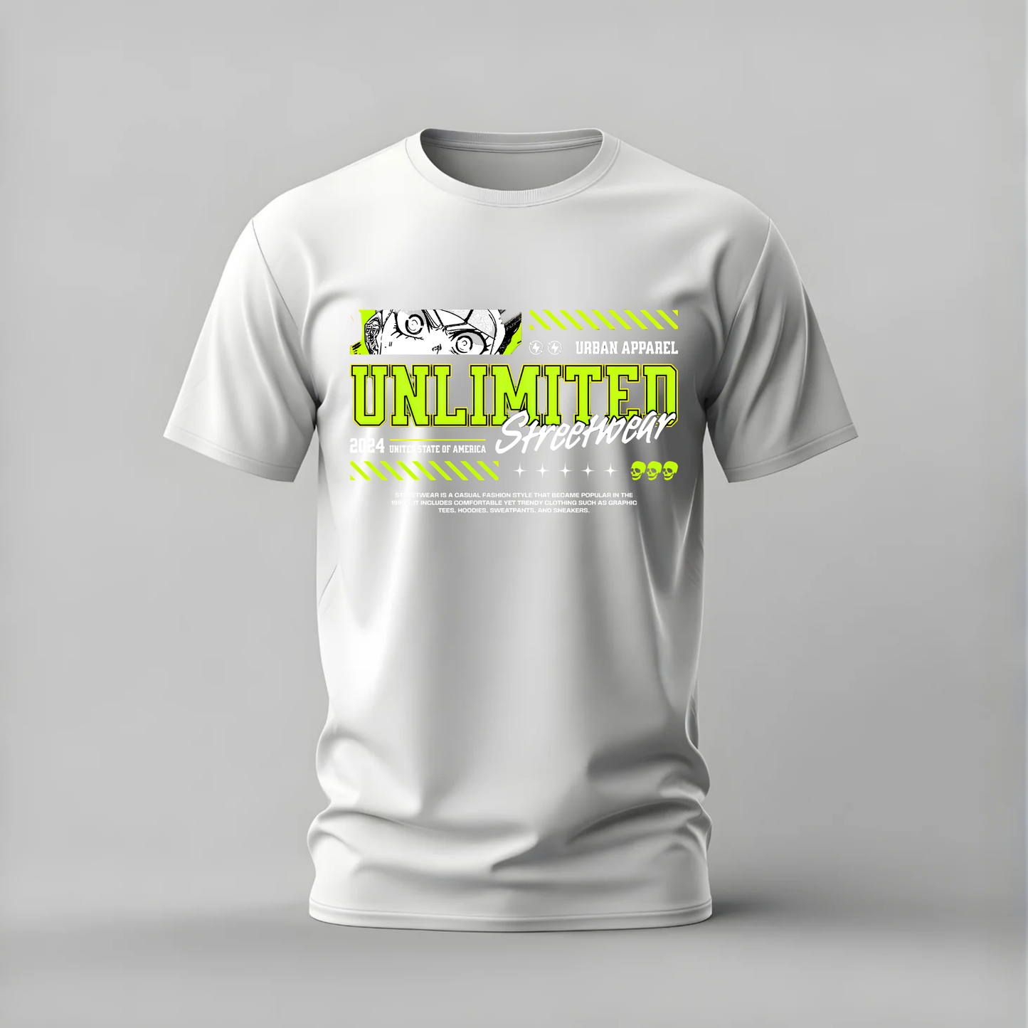 UNLIMITED STREETWEAR 2024 Graphic T-Shirt
