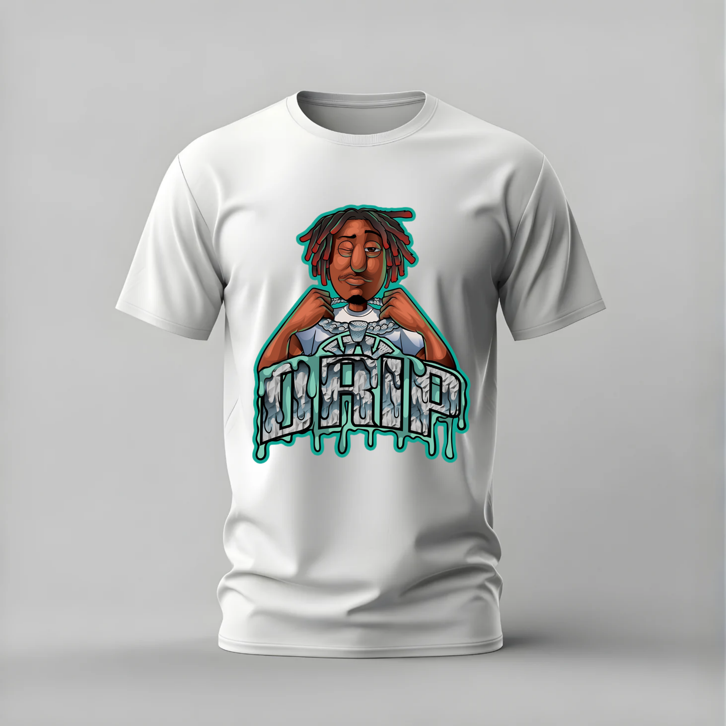 DRIP Cartoon Graphic T-Shirt