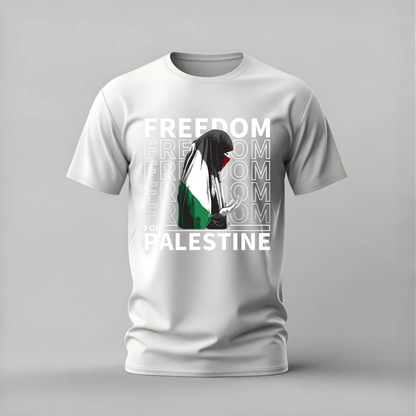 FREEDOM FOR PALESTINE Graphic T-Shirt