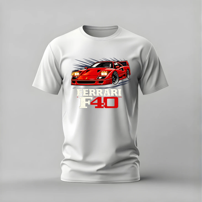FERRARI F40 Graphic T-Shirt