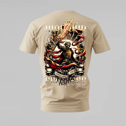 WARRIOR FEARLESS Graphic T-Shirt