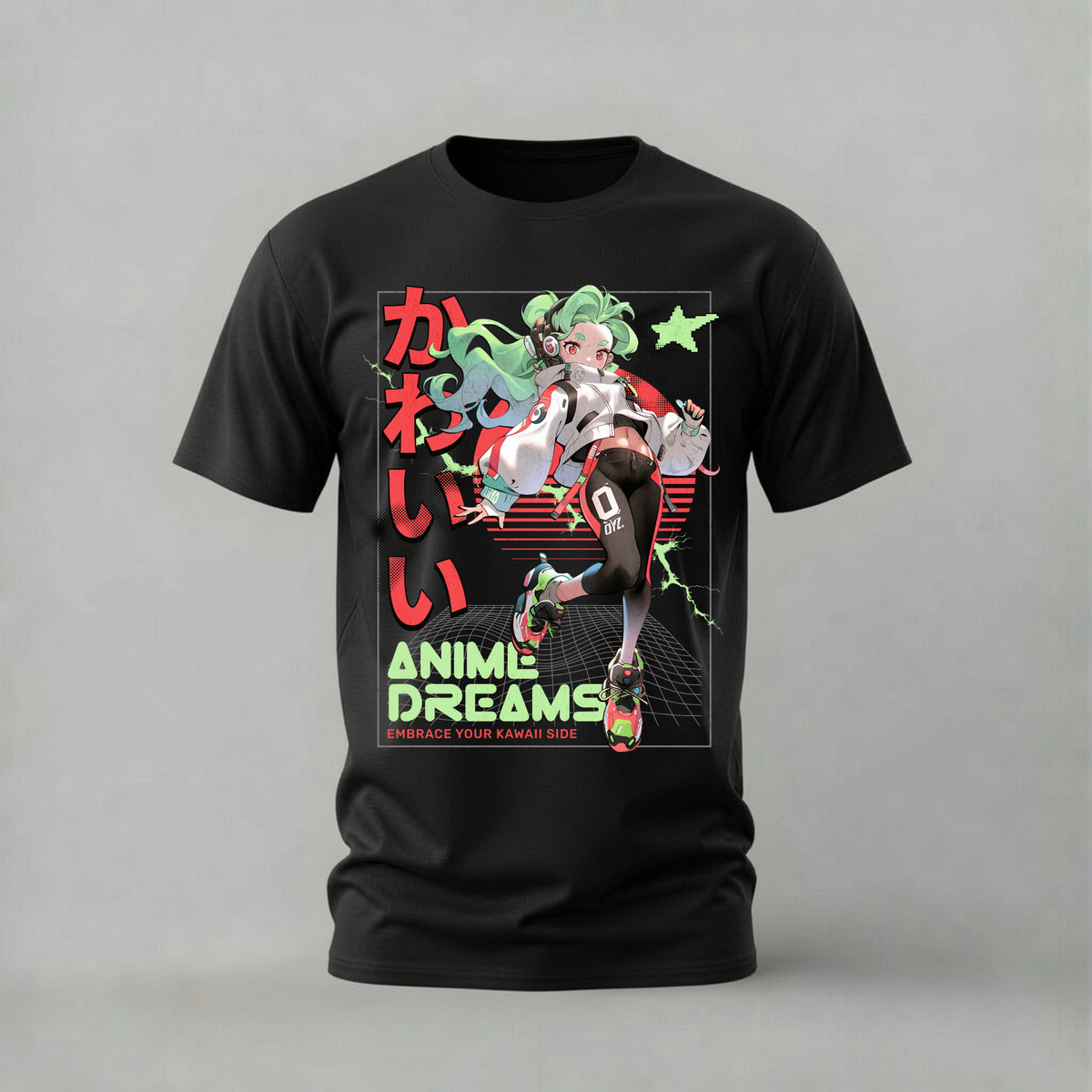 ANIME DREAMS KAWAII Graphic T-Shirt