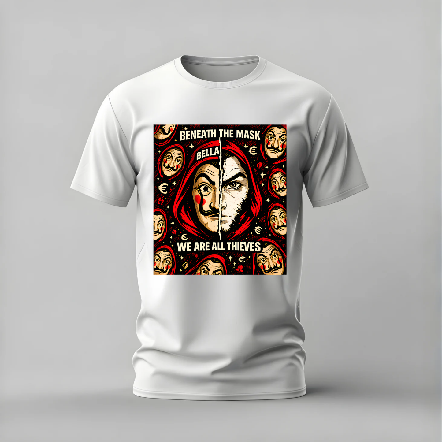 MONEY HEIST We Are All Thieves Graphic T-Shirt