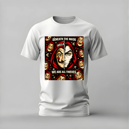 MONEY HEIST We Are All Thieves Graphic T-Shirt
