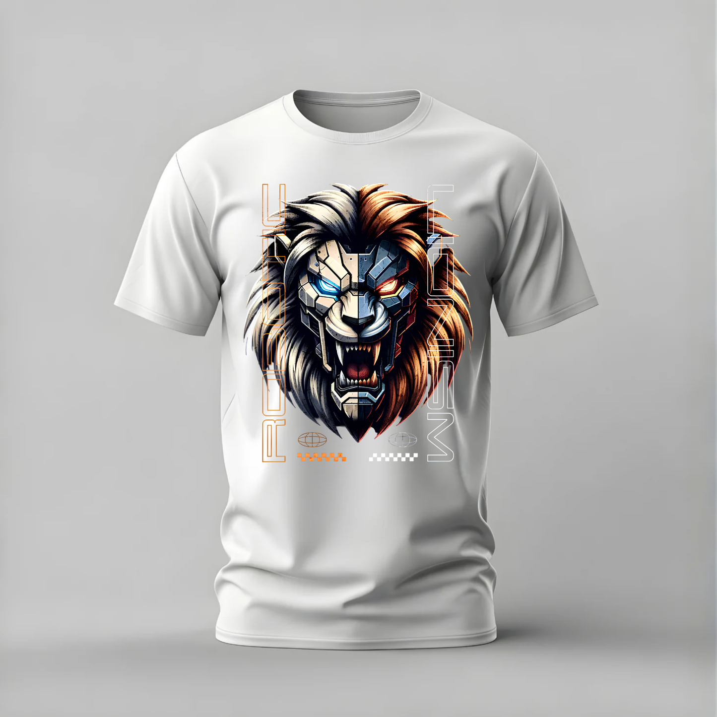 CYBER LION Graphic T-Shirt