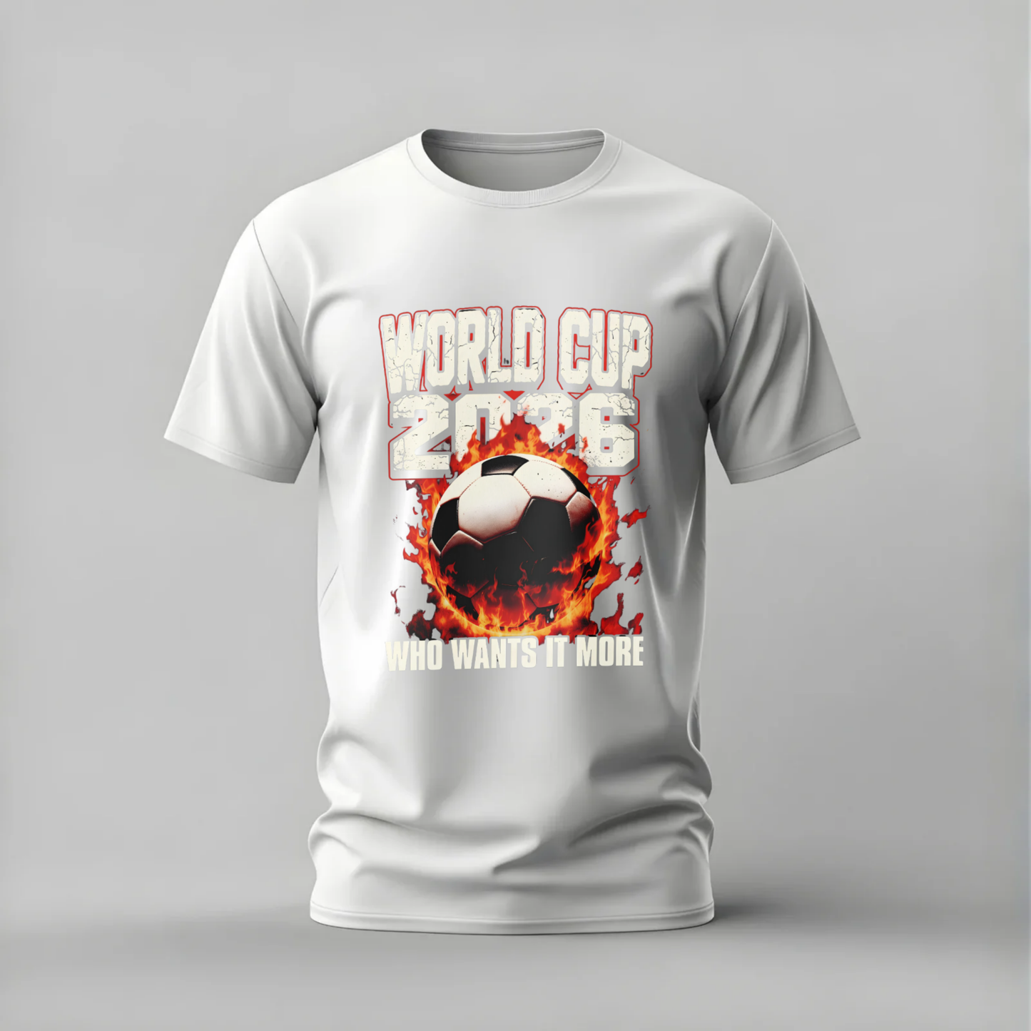 WORLD CUP 2026 Flaming Ball Graphic T-Shirt