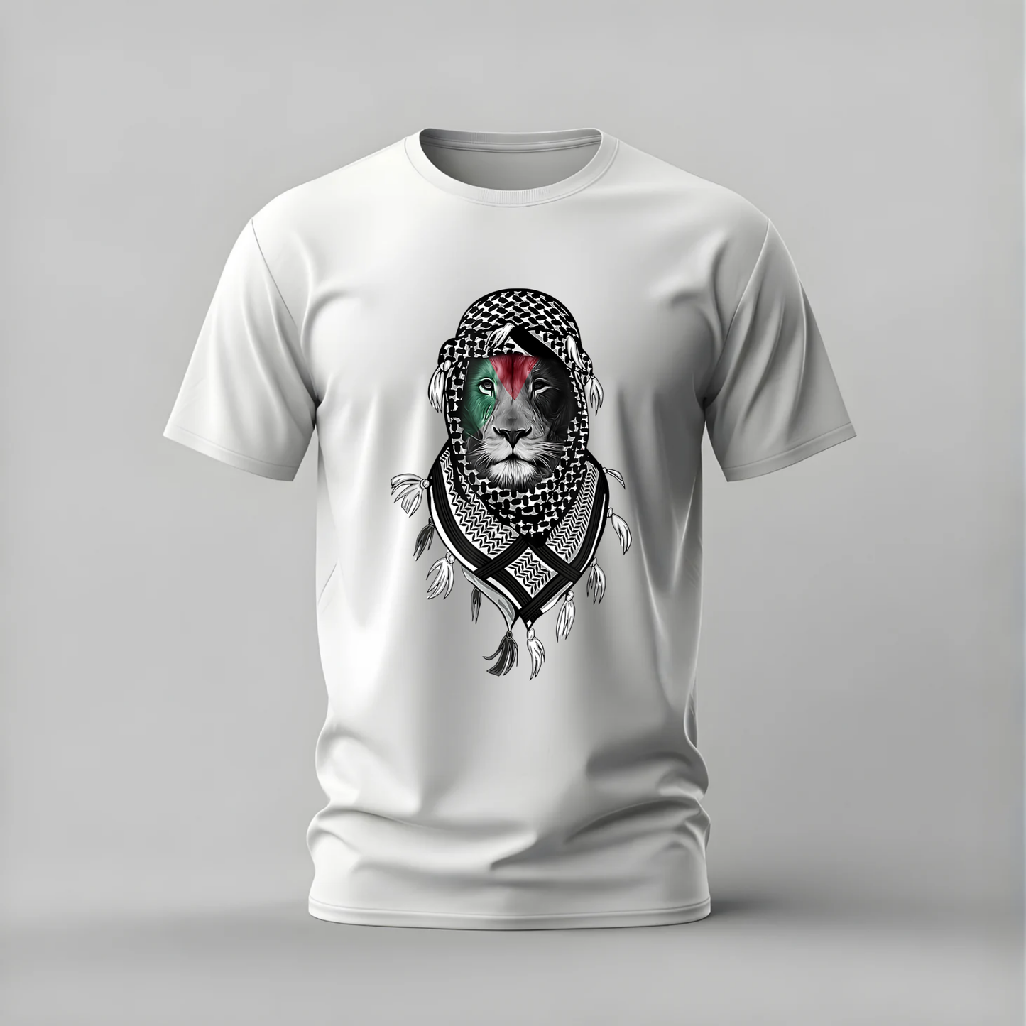 PALESTINE LION Graphic T-Shirt