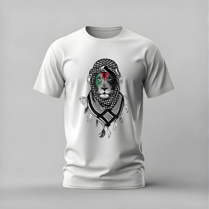 PALESTINE LION Graphic T-Shirt