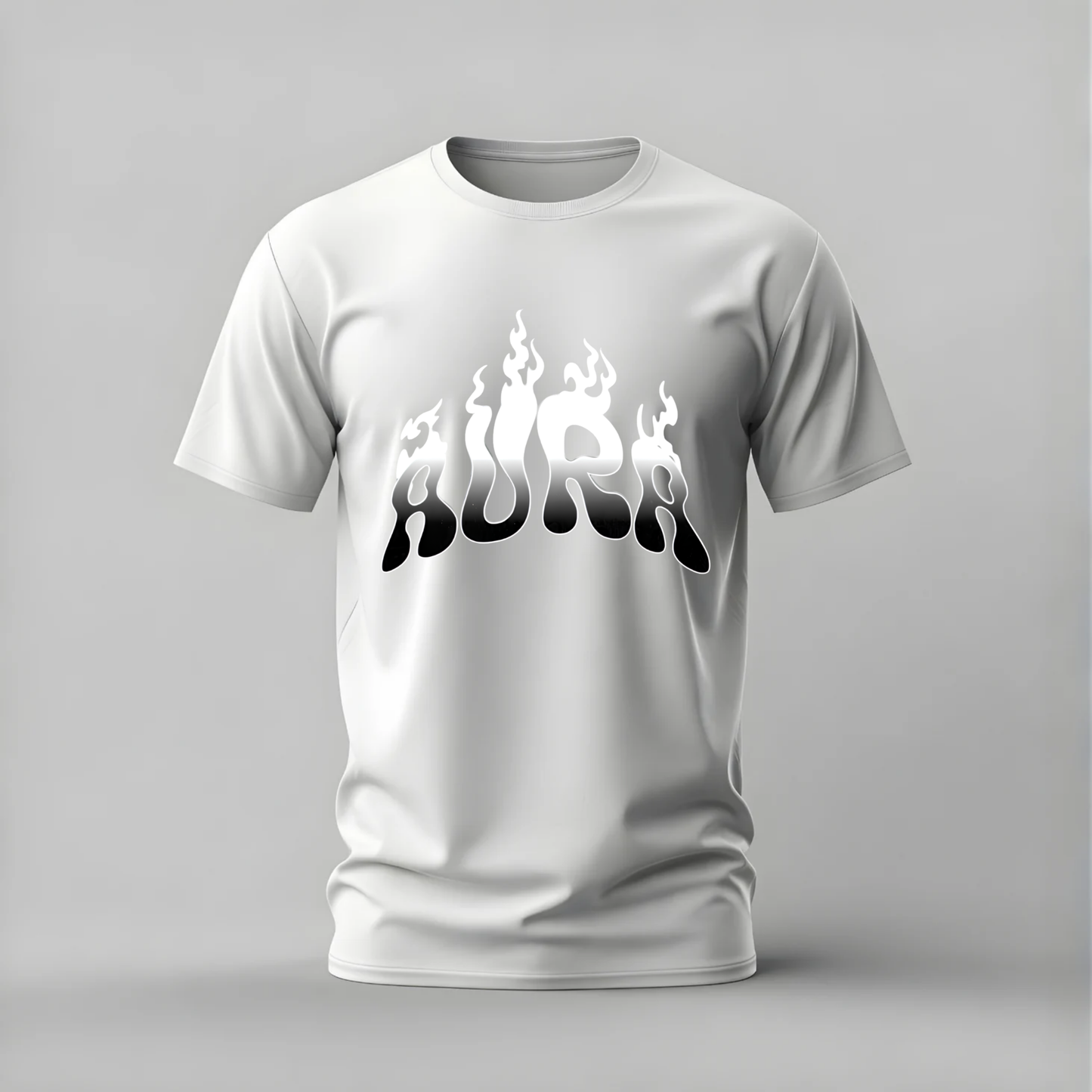 AURA Flame Graphic T-Shirt