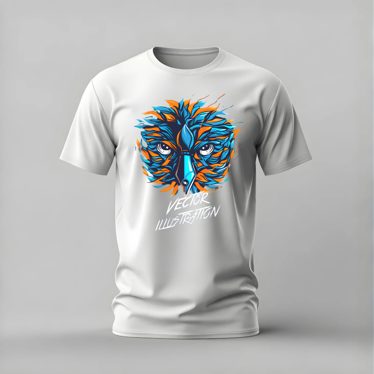 VECTOR ILLUSTRATION Bird Graphic T-Shirt