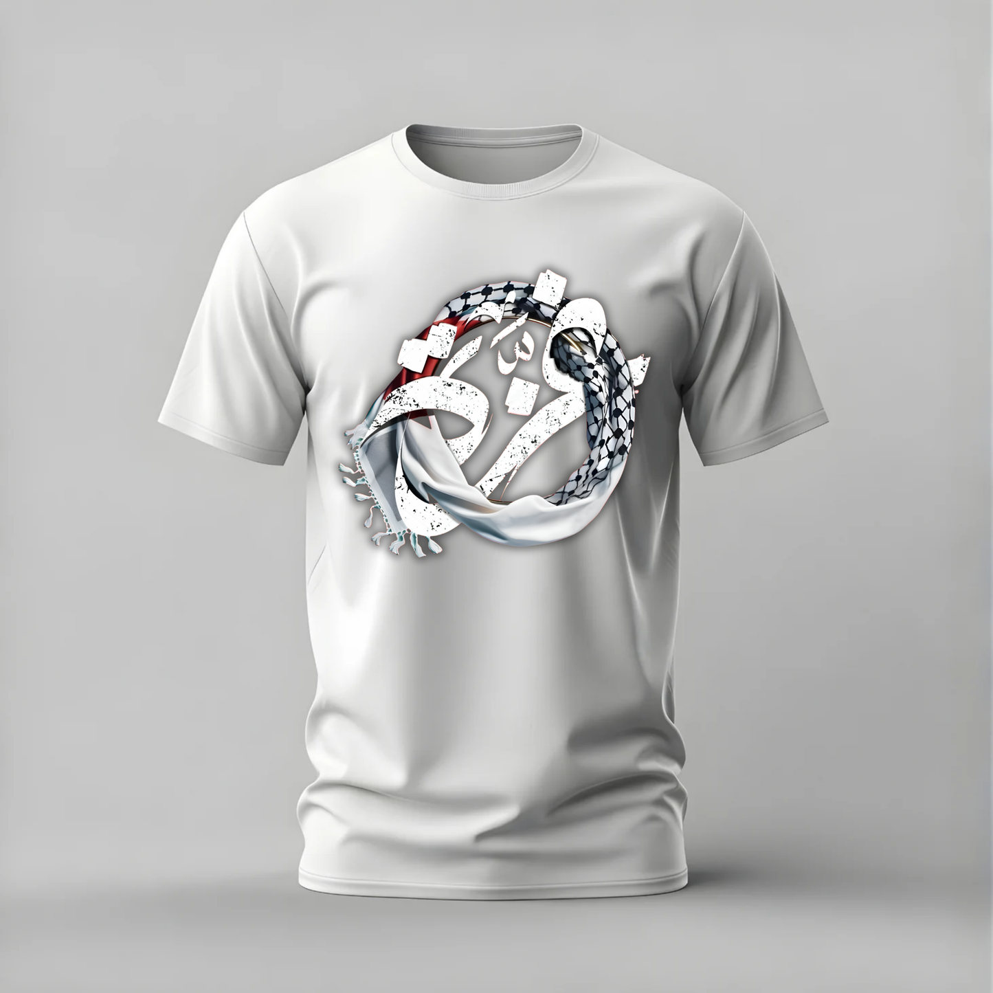 ARABIC Calligraphy Keffiyeh Graphic T-Shirt