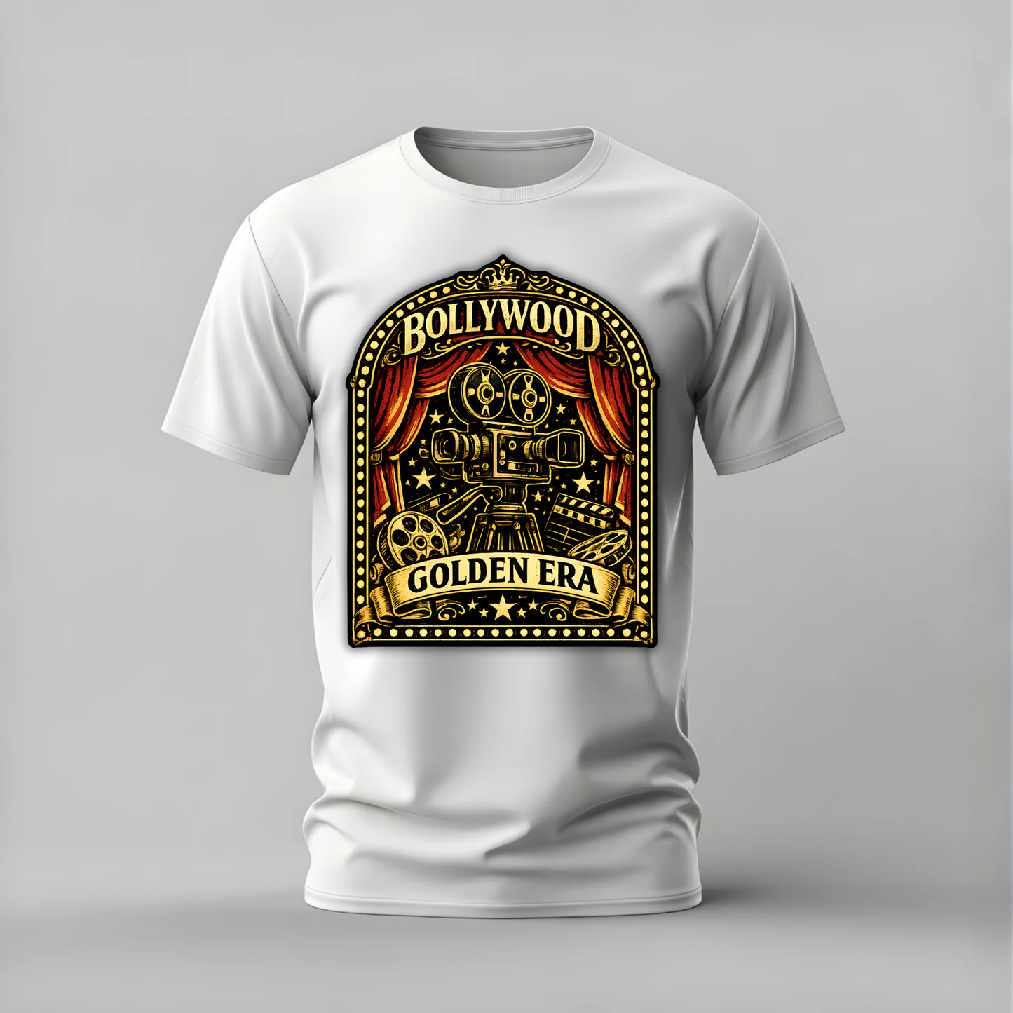 BOLLYWOOD Golden Era Graphic T-Shirt