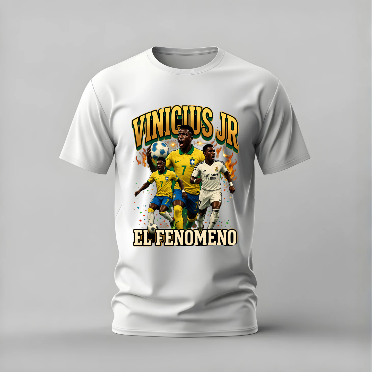 VINICIUS JR El Fenomeno Graphic T-Shirt