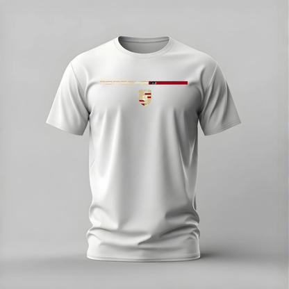 PORSCHE Crest & Logo Graphic T-Shirt