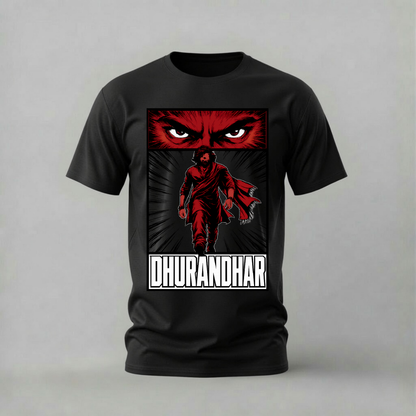 DHURANDHAR RED EYES Graphic T-Shirt
