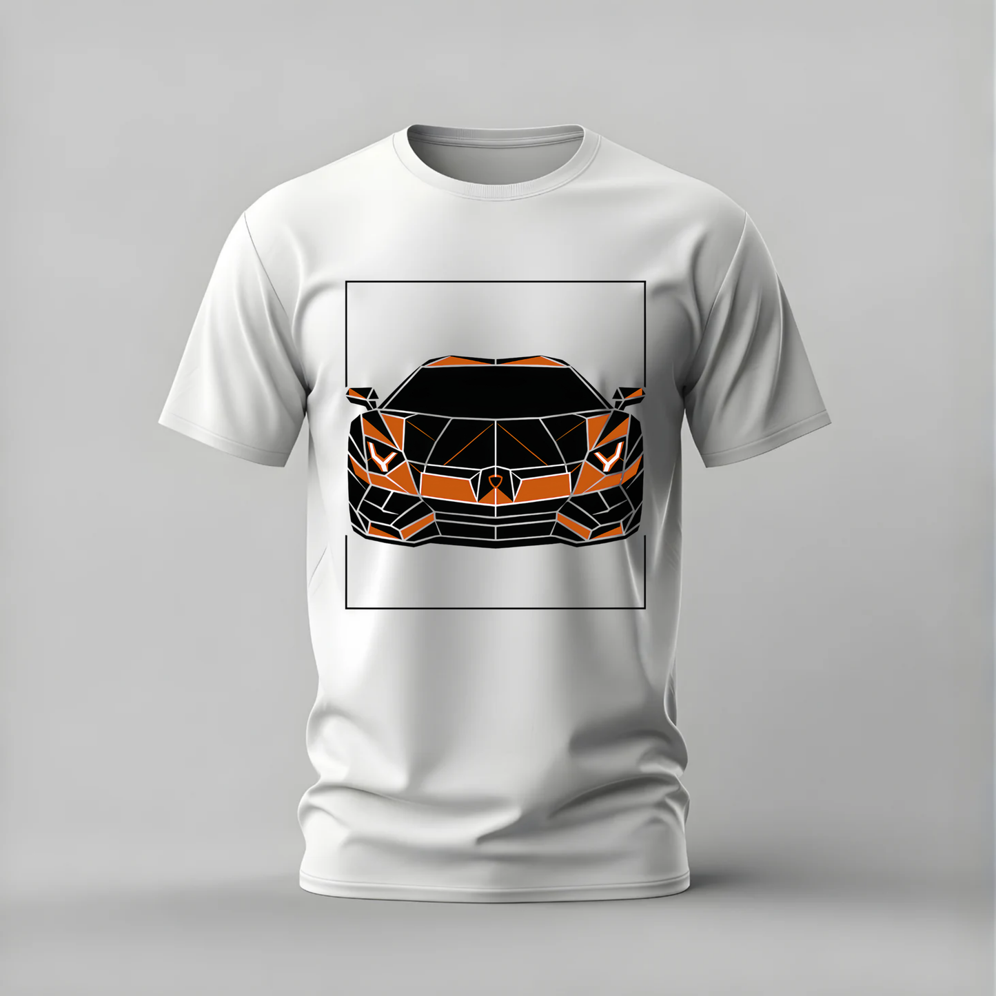 LAMBORGHINI Low Poly Graphic T-Shirt
