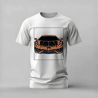 LAMBORGHINI Low Poly Graphic T-Shirt