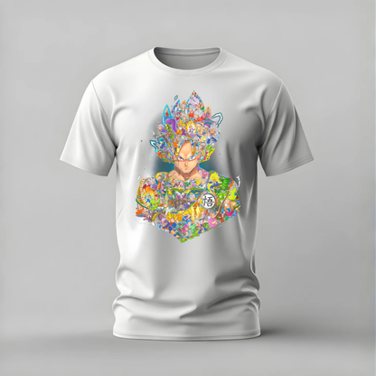 DRAGON BALL GOKU Collage Graphic T-Shirt
