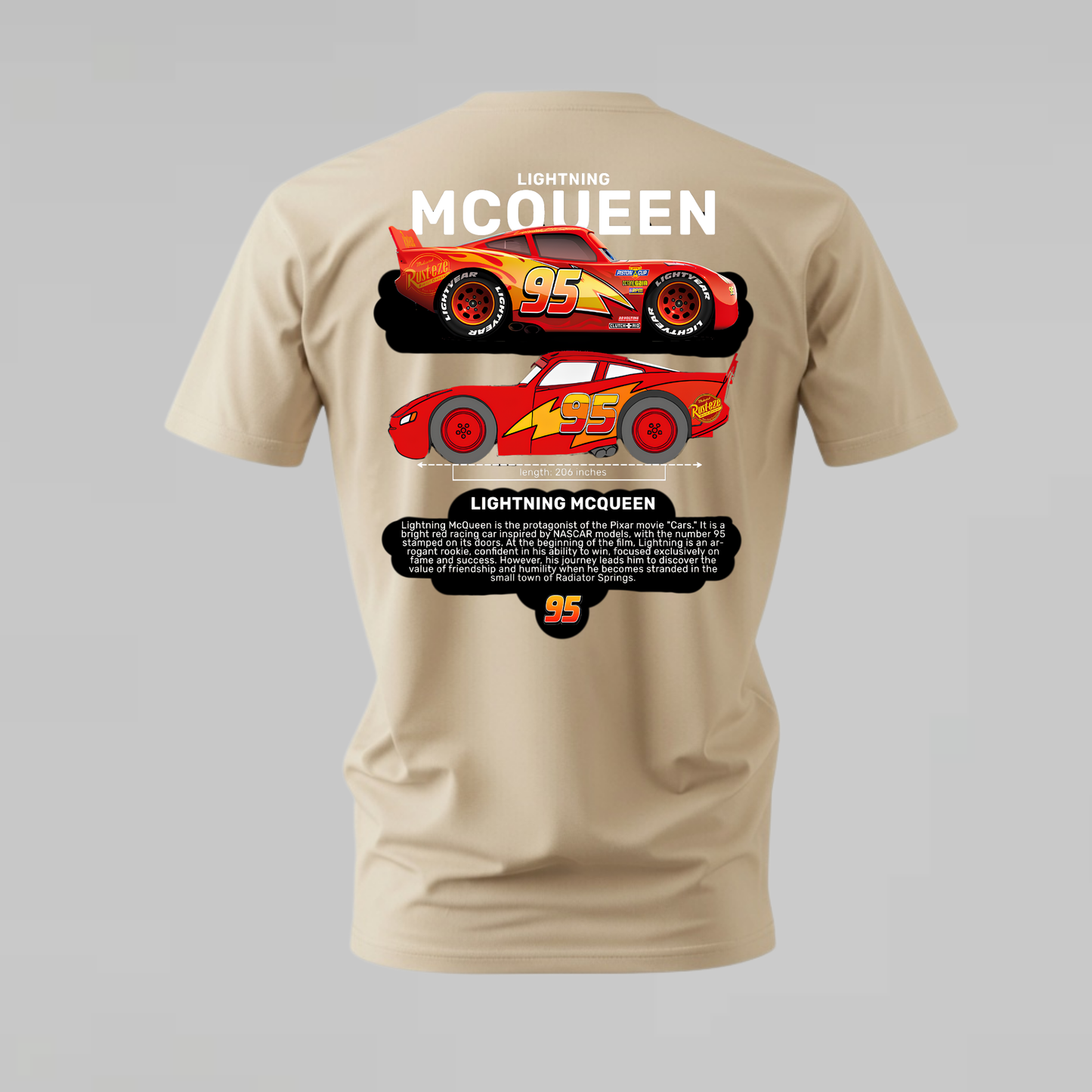 LIGHTNING MCQUEEN Graphic T-Shirt