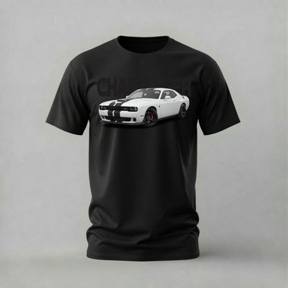 DODGE CHALLENGER WHITE Graphic T-Shirt